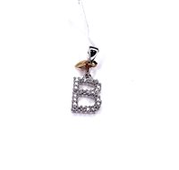 Pendente Stocco Gioielli Donna in Oro bianco Zircone PSG 108 - PSG 108